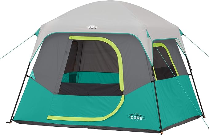 CORE 4 Person & 6 Person Straight Wall Cabin Tents