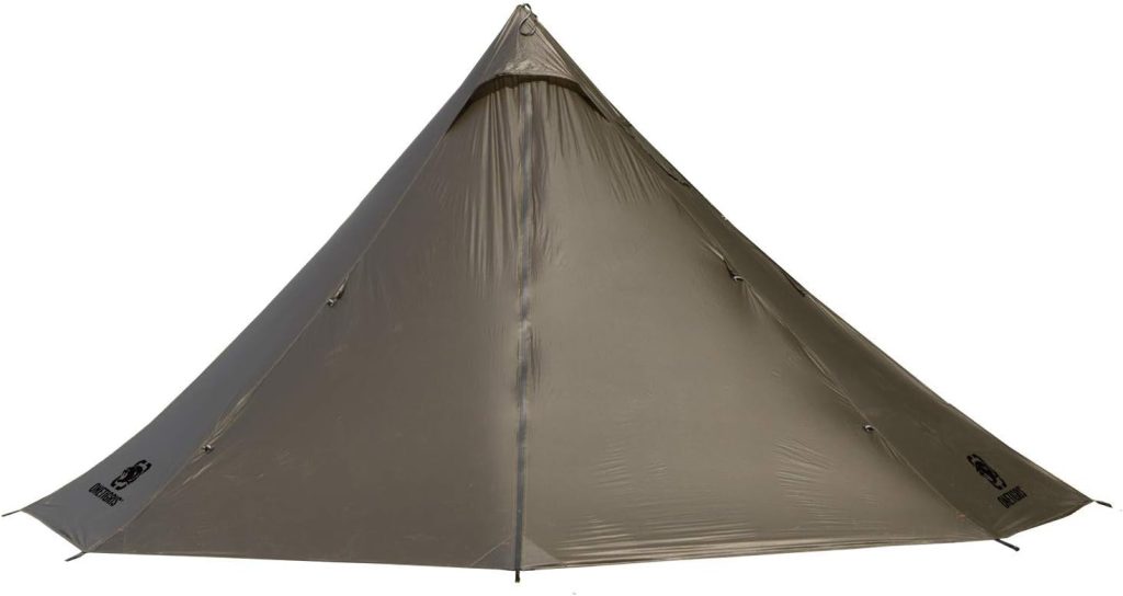 The OneTigris Smokey HUT Ultralight Hot Tent, Black Orca Series | Cold Weather Tents with Stoves