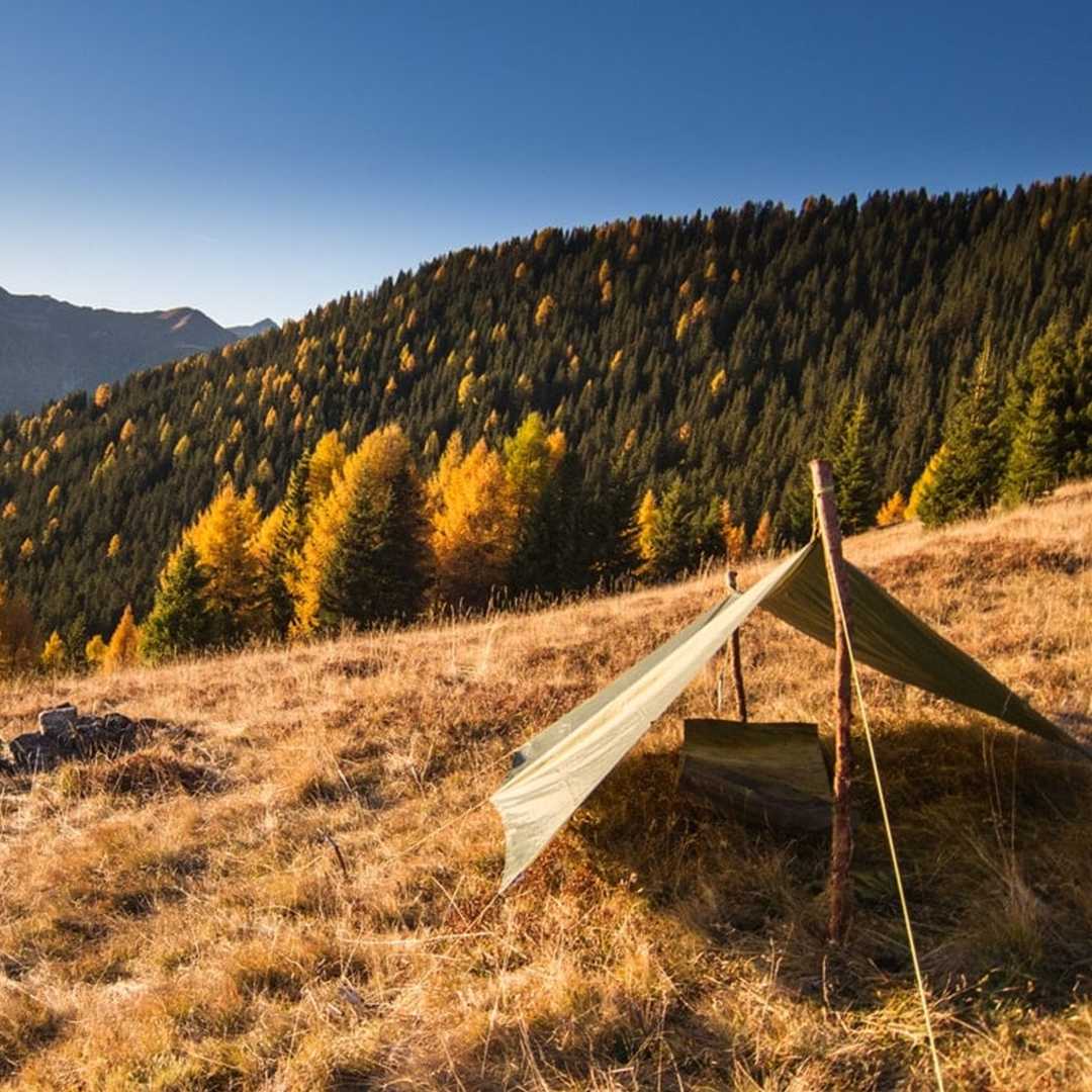 How To Make A Tarp Shelter Canopy Without Trees?