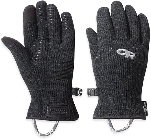 Embrace winter in style and comfort with outdoor research women’s flurry sensor gloves.
